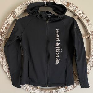 Sled Bitch Zip Up Hoodie